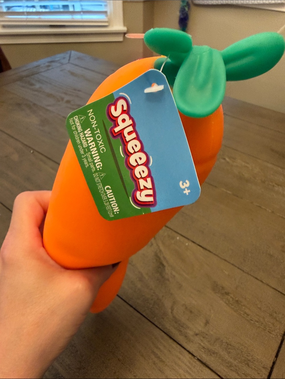 Squishy Orange Carrot Plush Squeeze Toy for Kids 🥕🥕🥕